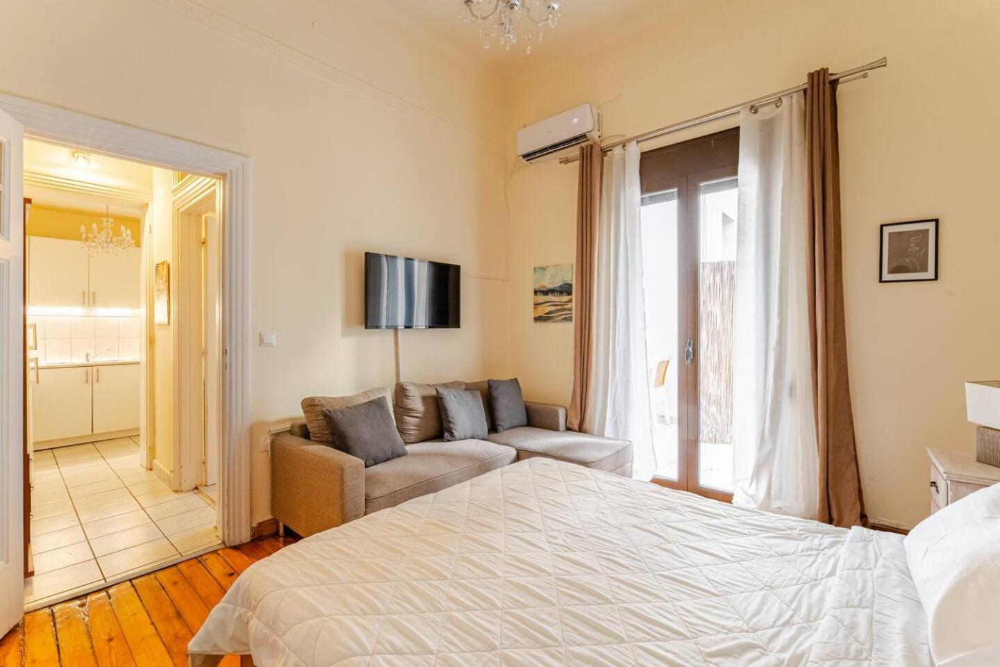 John'S Athenian Beauty 45M2 , Metro 7' Apartment ภายนอก รูปภาพ